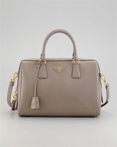 prada saffiano shoulder strap bowler bag|Prada adjustable shoulder handbags.